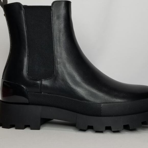 Michael Kors Women's  Rowan Leather Bootie Size 9 Black  NWT - Picture 4 of 8